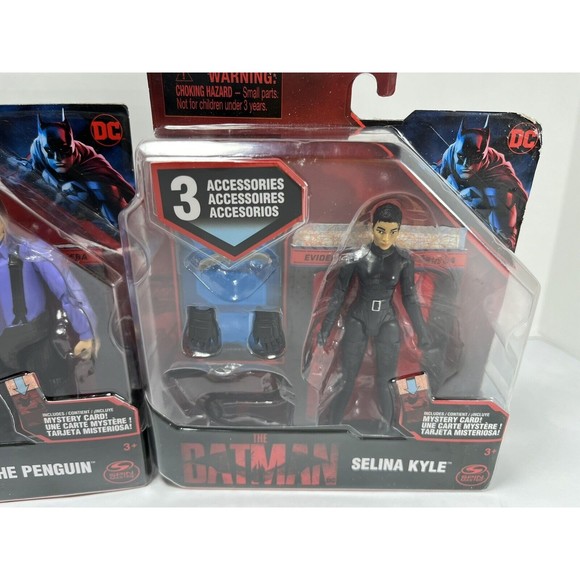 Spin Master DC The Batman - Selina Kyle and The Penguin 4" Action Figure - Picture 4 of 12